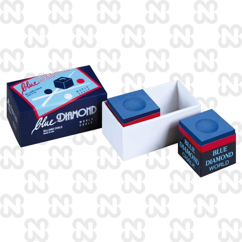 Longoni - Kreide Blue Diamond Einzelbox mit 2 Kreidewürfel – Bild 3