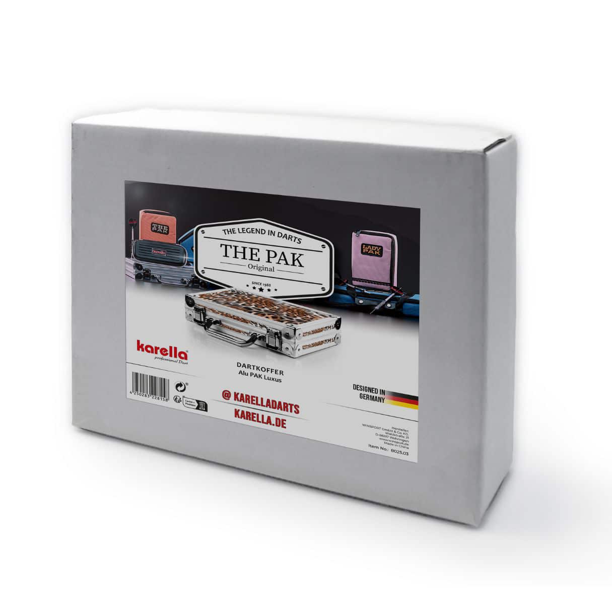 PAK - Dart Koffer Luxus Alu LEOPARD – Bild 4