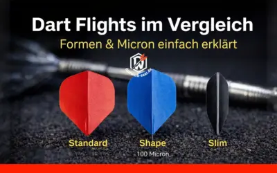 Dart Flights im Vergleich: Formen, Dicken & Materialien einfach erklärt