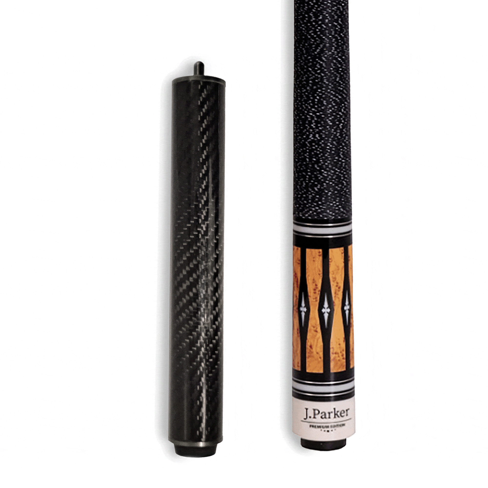 J. Parker - Queue-Verlängerung 20 cm Carbon Extension für J.Parker Premium PE-1 bis PE-5 – Bild 6
