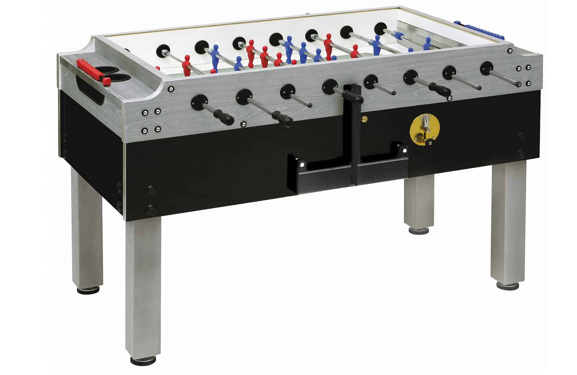 Garlando - Tischkicker Olympic Silver Münz/Glas 1,- € – Bild 6