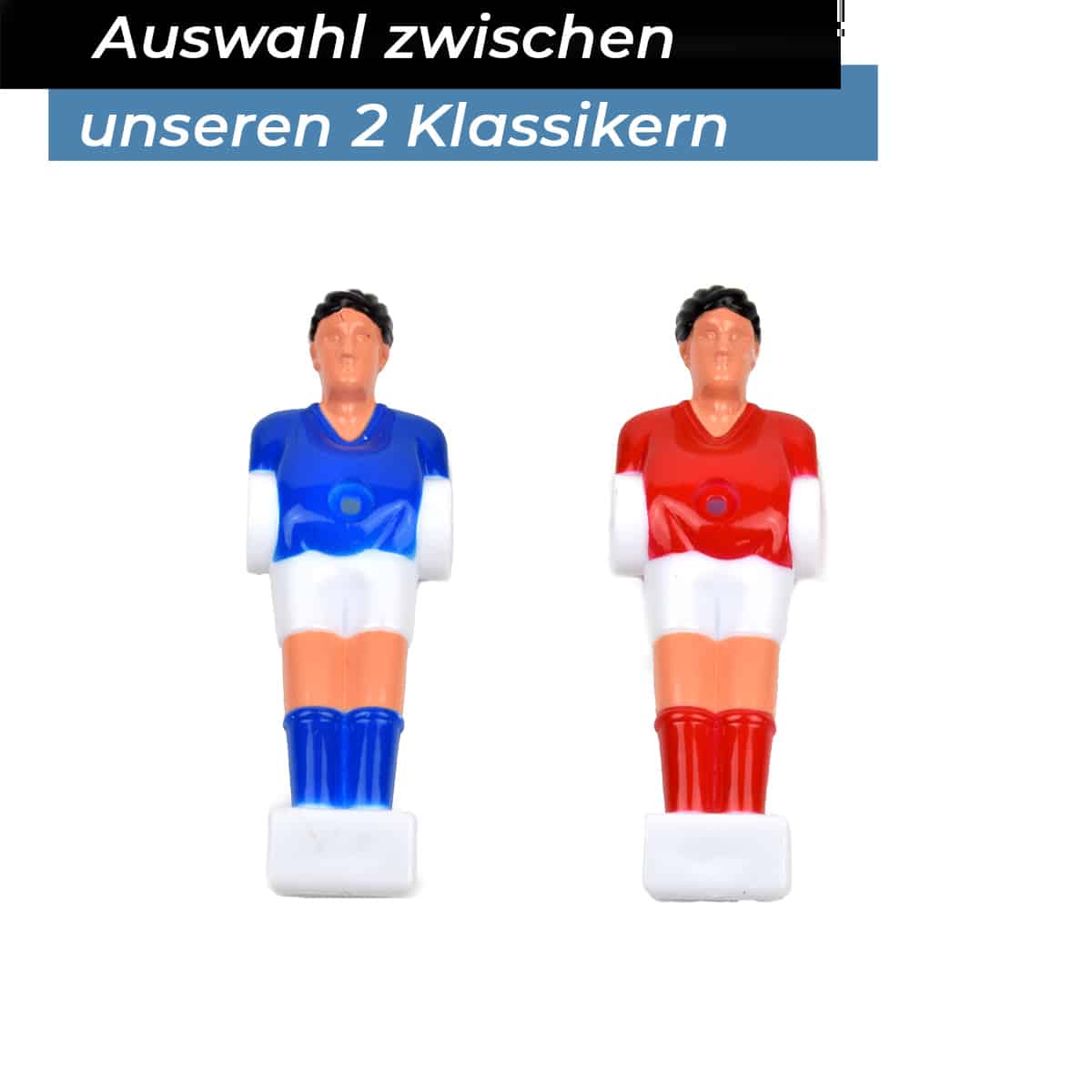 Bandito - Kickerfigur Hobby blau für 13 mm Kickerstangen – Bild 5