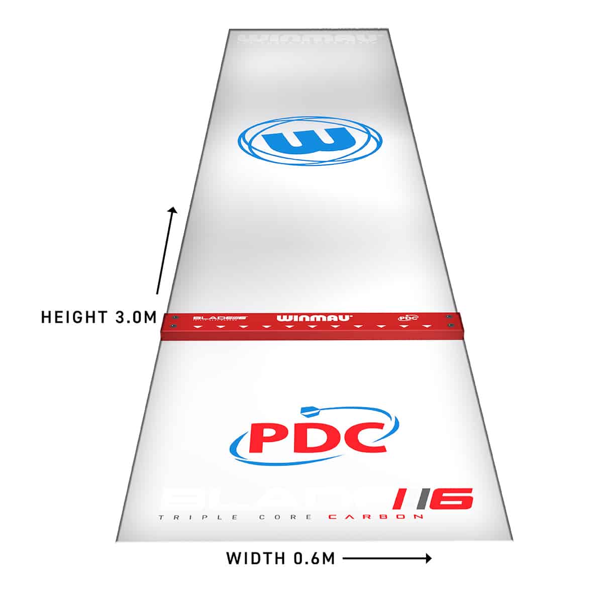 Winmau - Dartmatte Clearzone – Bild 5