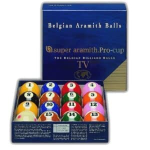 Kugeln Pool Super Aramith Pro TV 57,2 mm