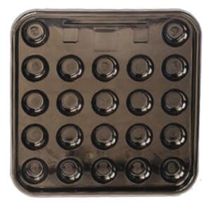 Balltablett für 22 Snookerkugeln (52 mm)