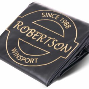 Robertson - Abdeckplane Vinyl schwarz für Billardtische für 12 ft., 385 x 208 x 20 cm