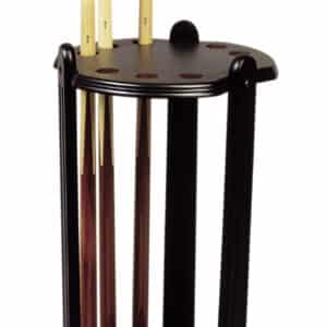 Queueständer rund für 9 Queues schwarz