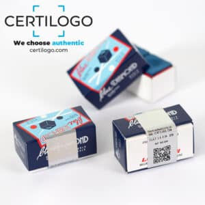 Longoni - Kreide Blue Diamond Einzelbox mit 2 Kreidewürfel