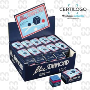 Longoni - Kreide Blue Diamond Großbox mit 25 Einzelboxen á 2 Kreidewürfel