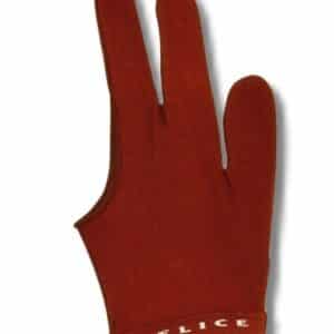 Billardhandschuh Felice dunkelrot beidhändig