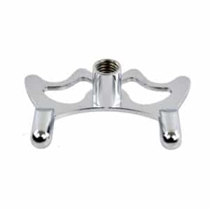 Queuebrücke - Chrome flach