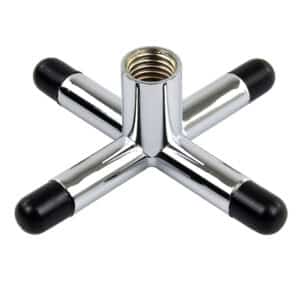 Queuebrücke - Chrom kreuz