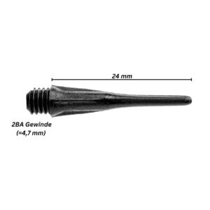 Karella - Softspitzen Ultimo 50 St. im Dartröhrchen 2BA Gewinde