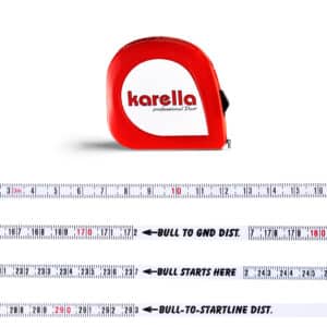 Karella - Dart Maßband rot
