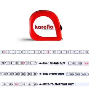 Karella - Dart Maßband rot
