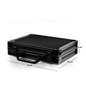 PAK - Dart Koffer Luxus Alu schwarz