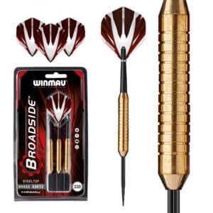 Winmau - Steeldart Broadside Brass 22 gr.
