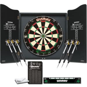 Winmau - Dartboard Set „XTREME“ inkl. Cabinet