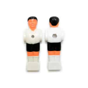 Bandito - Kickerfigur Profi weiß/schwarz für 16 mm Kickerstangen