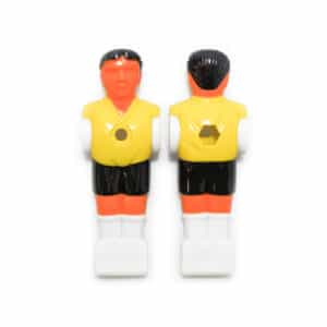 Bandito - Kickerfigur Profi gelb/schwarz für 16 mm Kickerstangen