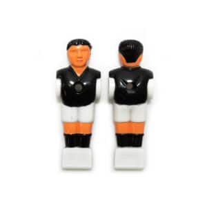 Bandito - Kickerfigur Profi schwarz/weiß für 16 mm Kickerstangen