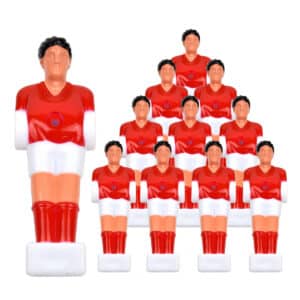 Bandito - Kickerfigur Hobby rot für 13 mm Kickerstangen (11 St.)