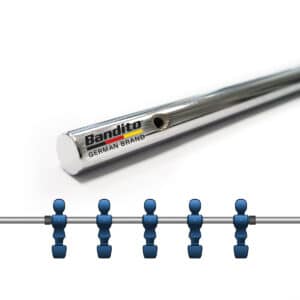 Bandito - Kickerstange Vollstahl 16 mm - 5-Loch Mittelfeld