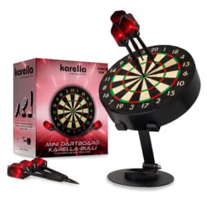 Karella - Mini Dartboard Bulli inkl. 2 Satz Mini-Darts
