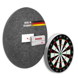 Karella - Schallschutz Ultimo Ø69 cm für Steeldartboards - Silencer mit integriertem Surround / Auffangring