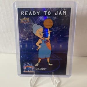 2021 Upper Deck Space Jam: A New Legacy “Ready to Jam” Insert mit Granny /799 Blue Foil