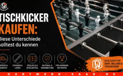 Tischkicker kaufen: Diese Unterschiede solltest du kennen