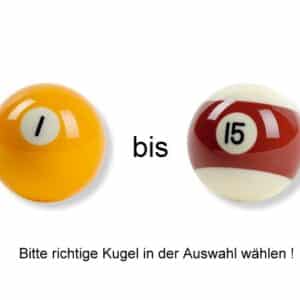 Kugel Pool Aramith Premier 57,2 mm - Nr. 1
