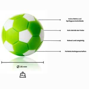 Winspeed - Kickerball 35 mm, Set (10 St.)