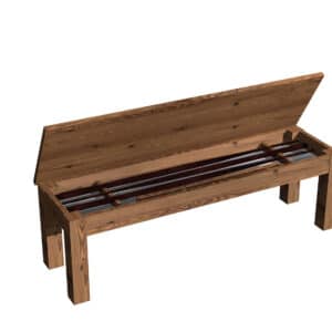 Billardtisch Sitzbank Madison Natur