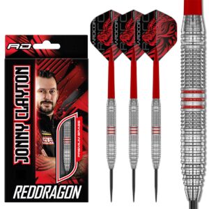 Red Dragon Jonny Clayton Brass Steeldarts 21 g