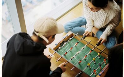 Tischkicker Schusstechniken: Zieher und Schieber auf der Dreierreihe lernen